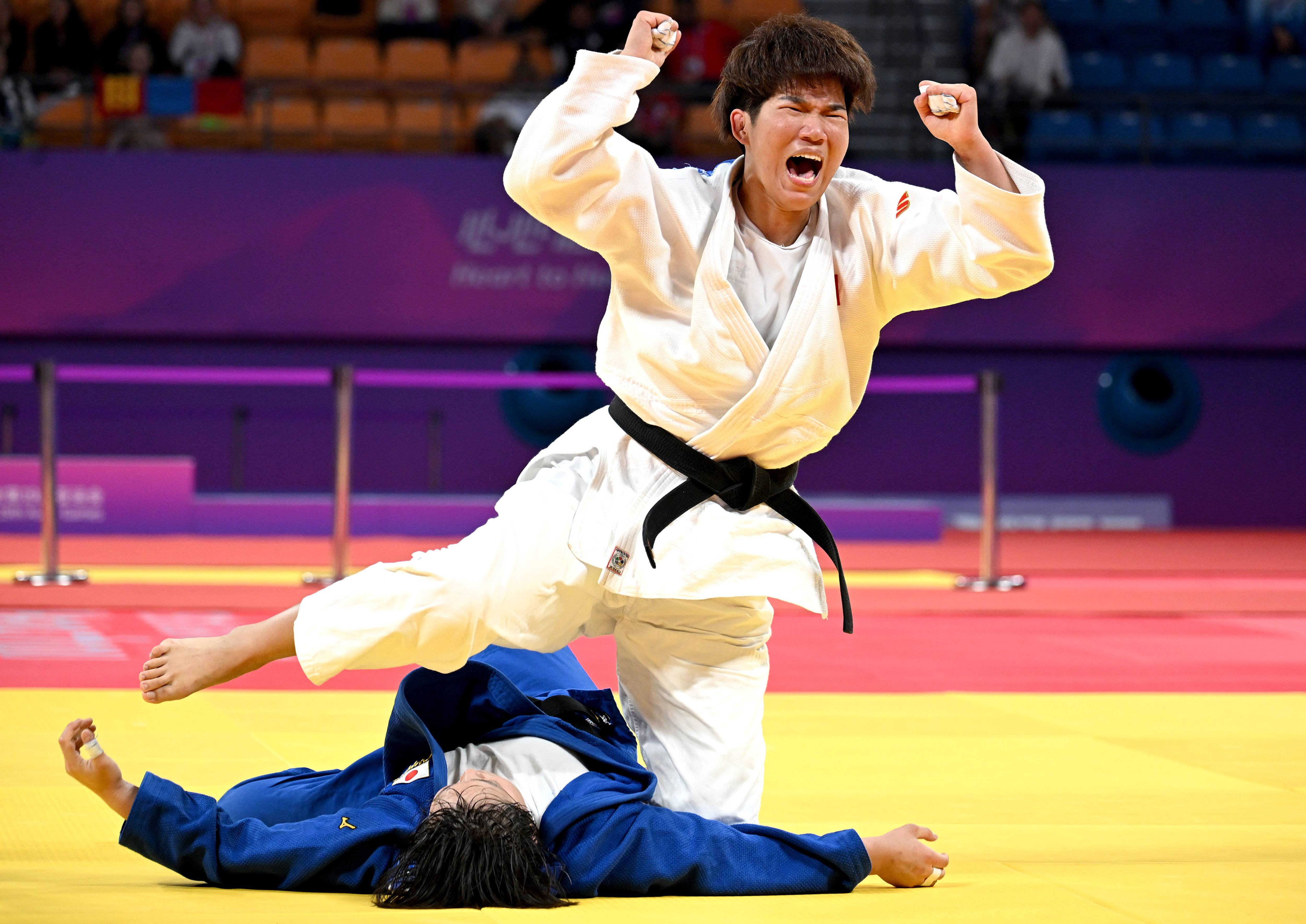 乌拉圭运动员在柔道比赛中称霸 乌拉圭运动员在柔道比赛中称霸